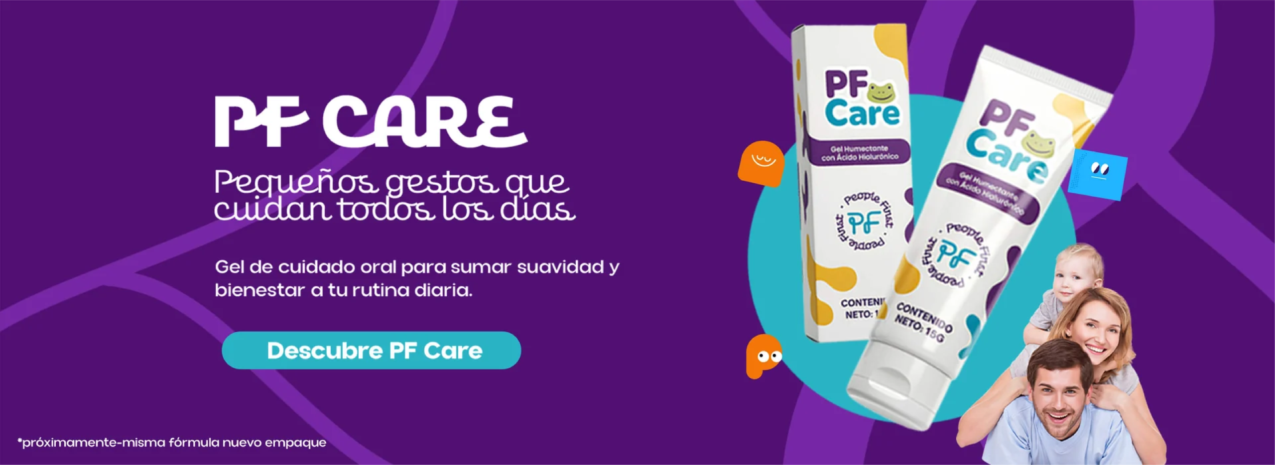 PF Care - Pequeños gestos que cuidan todos los días